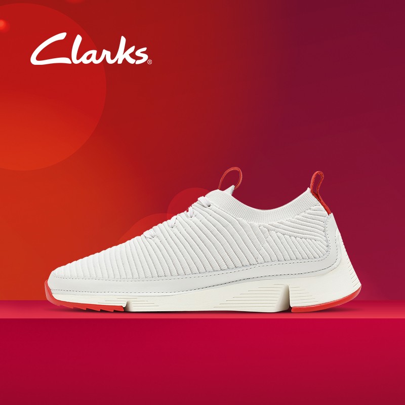 Clarks 其乐 Tri Knit 三瓣底 女式时尚休闲运动鞋 双重优惠折后￥339 三色可选