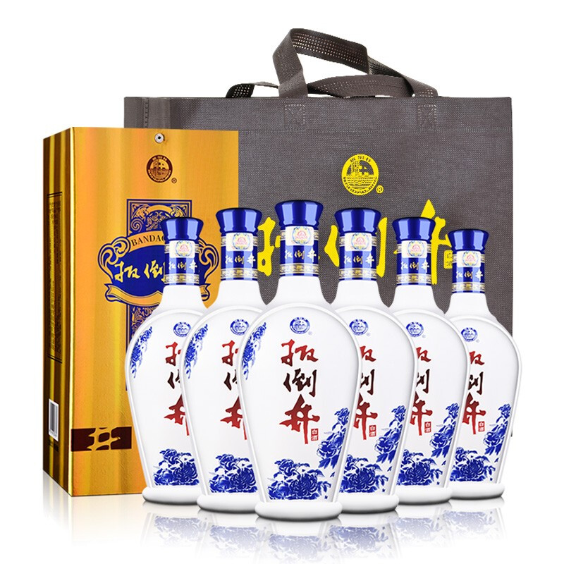 扳倒井 井韵 52度白酒 750mL*6瓶*2件 双重优惠折后￥338 赠48度新兰尊480mL*1瓶