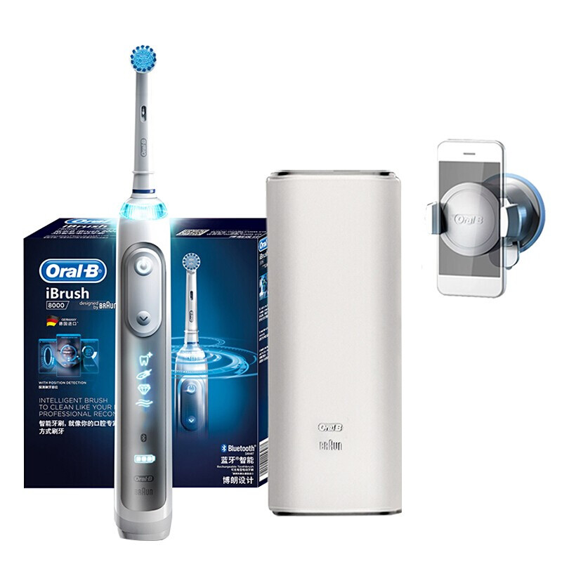 PLUS会员福利 Oral-B 欧乐B P8000标准版 智能电动牙刷 凑单折后￥360