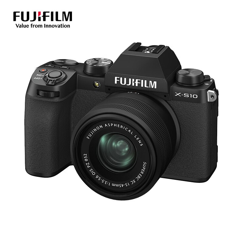 FUJIFILM 富士 X-S10 微单相机 套机 35mmF2定焦镜头 ￥8899（需定金100元）