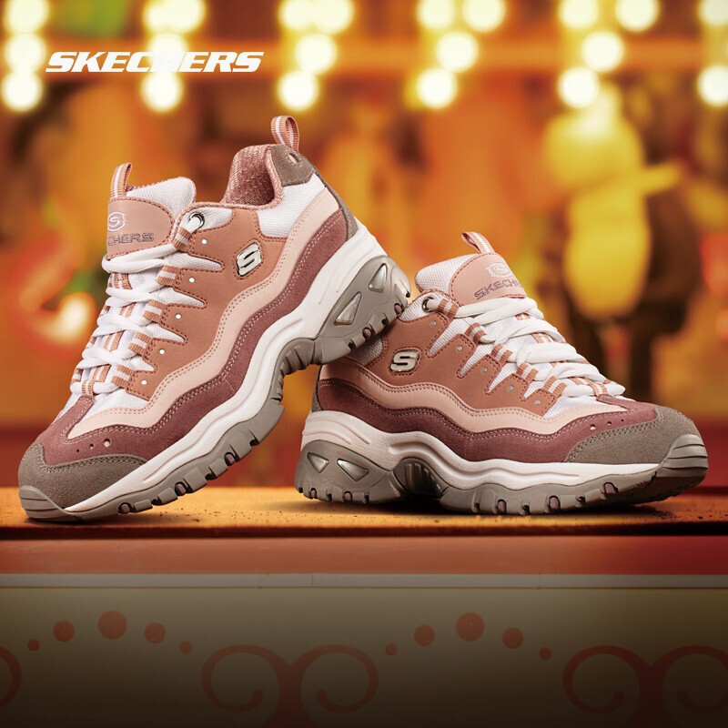 SKECHERS 斯凯奇 D’LITES系列 ENERGY 女式老爹鞋 13414 Plus会员双重优惠折后￥279 多色可选