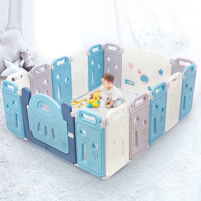 AUBY 澳贝 快乐星球 儿童婴儿游戏围栏 14+2片 多重优惠折后￥287.5 Plus会员还可减10元