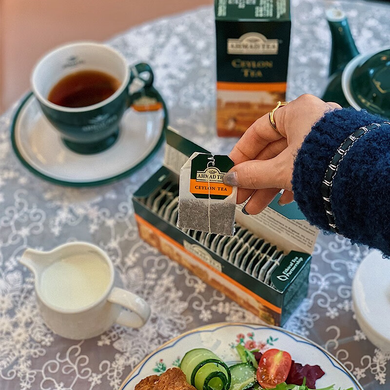 AHMAD TEA 亚曼 锡兰红茶 2g*25包 双重优惠折后￥13.9包邮