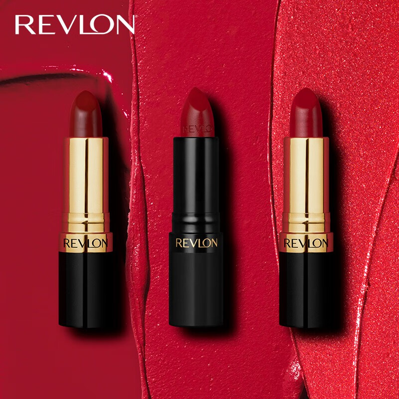 Revlon 露华浓 Super lustrous系列 经典黑管唇膏*2件 双重优惠折后￥39包邮（拍2件）多色可选