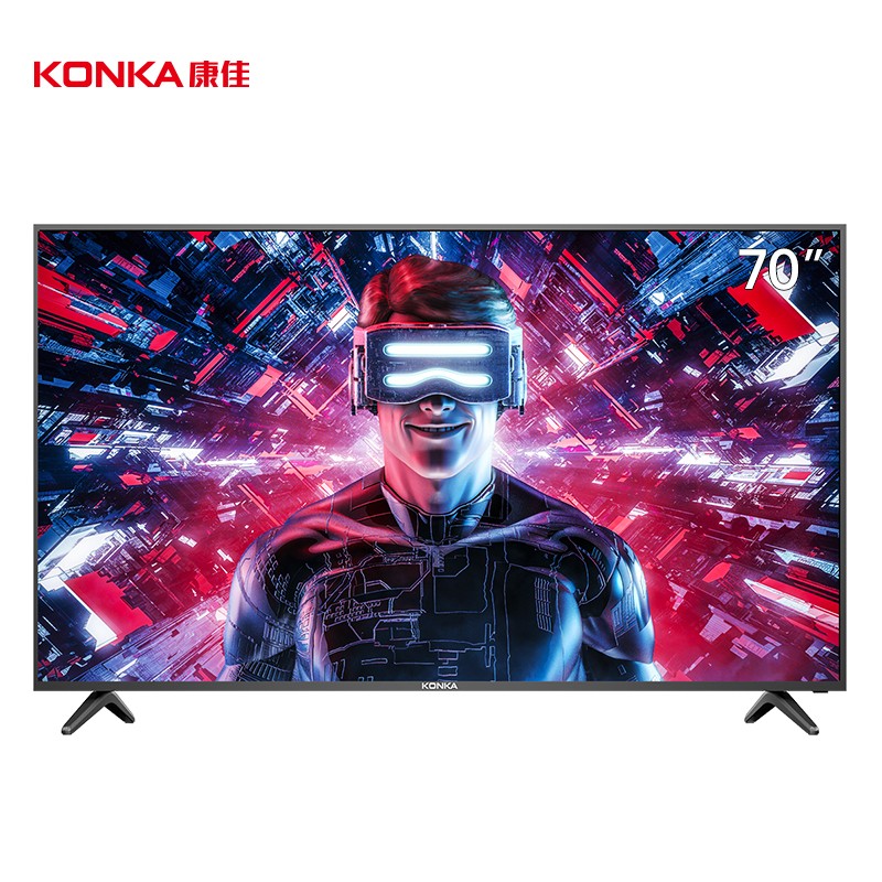 KONKA 康佳 70D6S 70英寸 4K液晶电视机 双重优惠折后￥2399