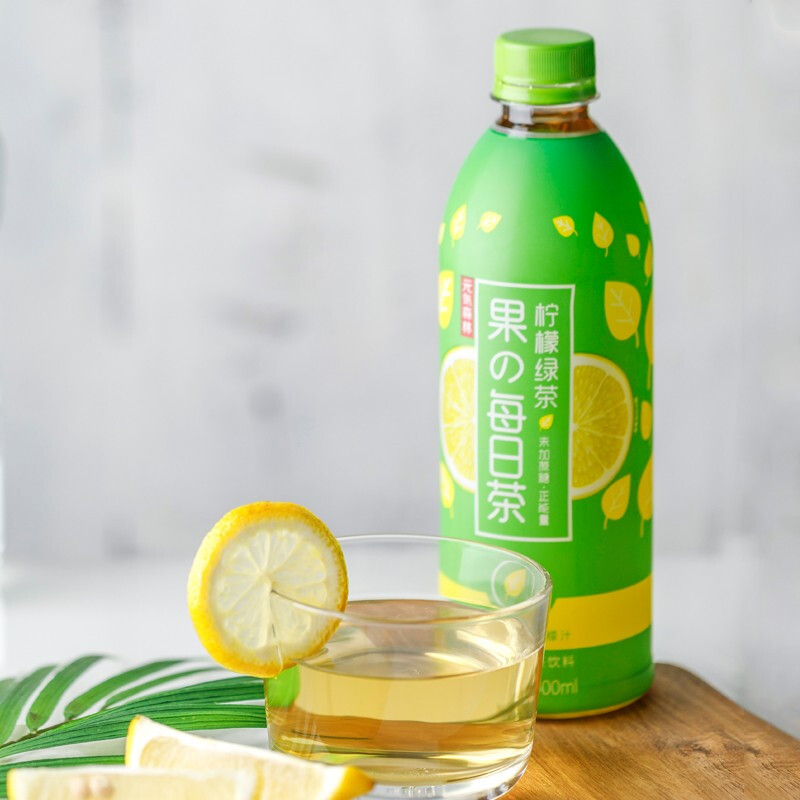 临期 元气森林 无蔗糖 果的每日茶 柠檬味 500ml*15瓶 淘宝优惠券折后￥39.9包邮（￥89.9-50）