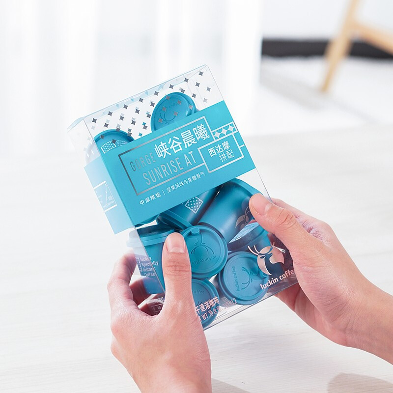 luckin coffee 瑞幸咖啡 峡谷晨曦 冷萃冻干无蔗糖速溶咖啡粉 3g*12颗*2件 双重优惠折后￥150.2