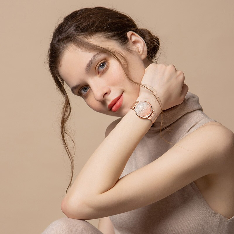 Fila 斐乐 FLL38-6072 复古时尚钢带 女式手表 双重优惠折后￥179 三色可选