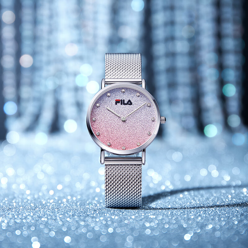 Fila 斐乐 FLL38-6072 复古时尚钢带 女式手表 双重优惠折后￥179 三色可选