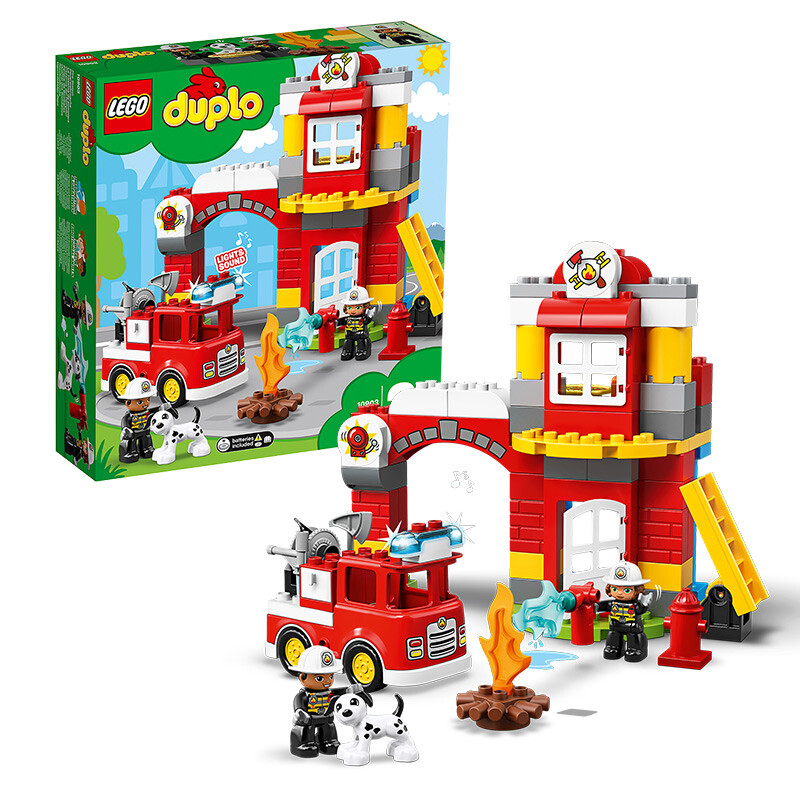 LEGO 乐高 得宝 DUPLO 10903 消防局出动积木玩具 双重优惠折后￥229