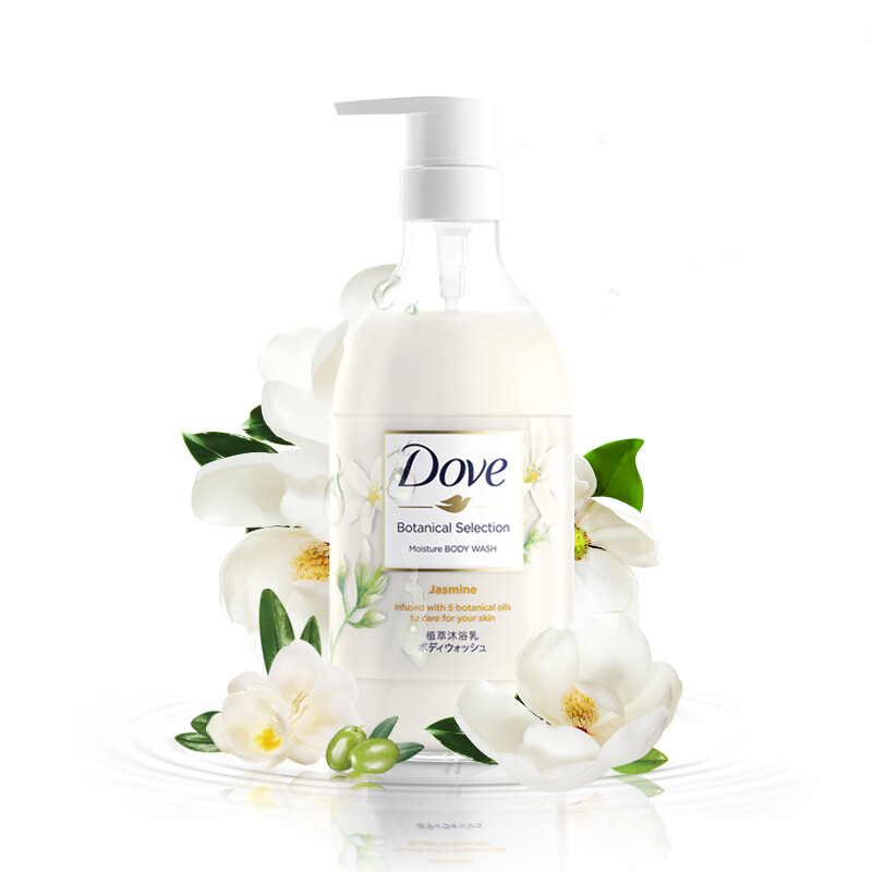 Dove 多芬 茉莉植萃甄选滋养沐浴乳 500g*3件 Plus会员多重优惠折后￥59.38 两款可选