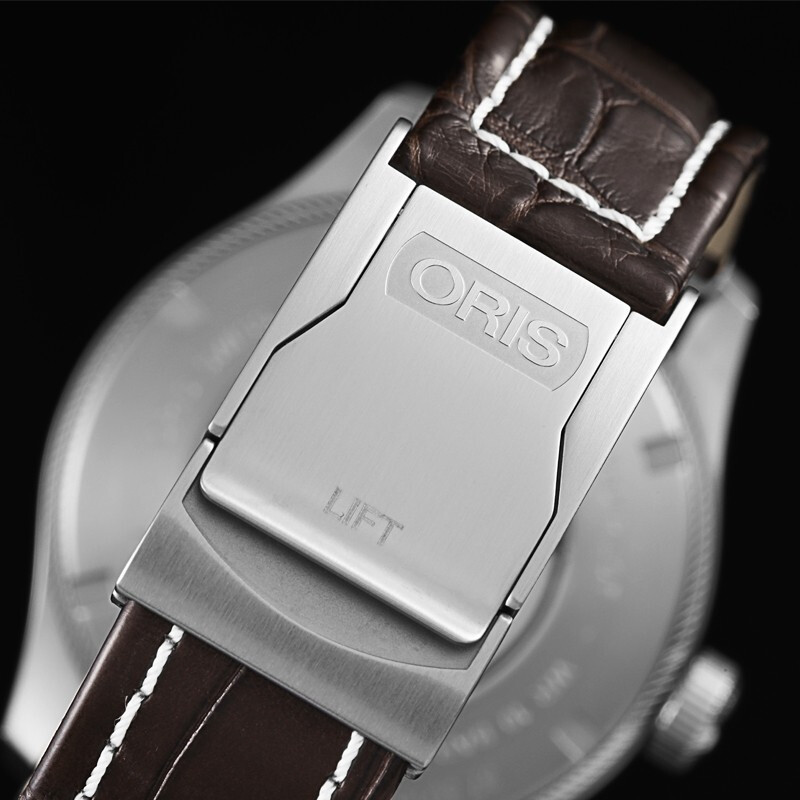 16日0点开始 ORIS 豪利时 飞行员航空系列 01 752 7698 4065-07 1 22 72FC 男式自动机械表 ￥8190