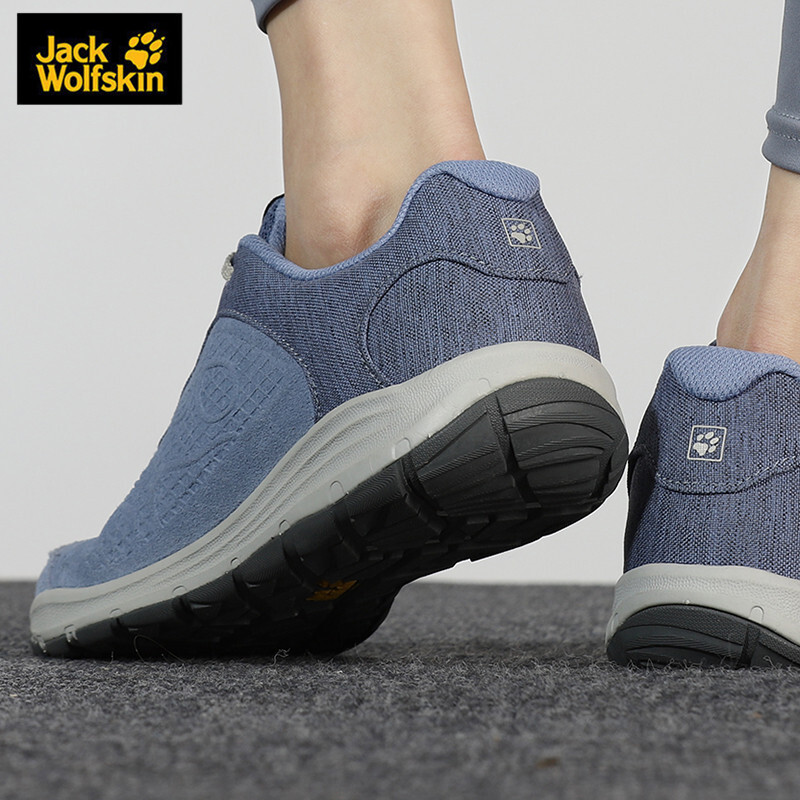 19日0点 Jack Wolfskin 狼爪 女式户外低帮徒步鞋 4027541 双重优惠折后¥86包邮 2色36~39.5码可选