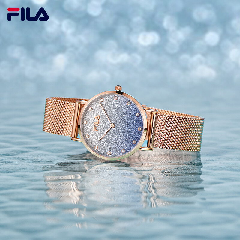 Fila 斐乐 FLL38-6072 复古时尚钢带 女式手表 双重优惠折后￥179 三色可选