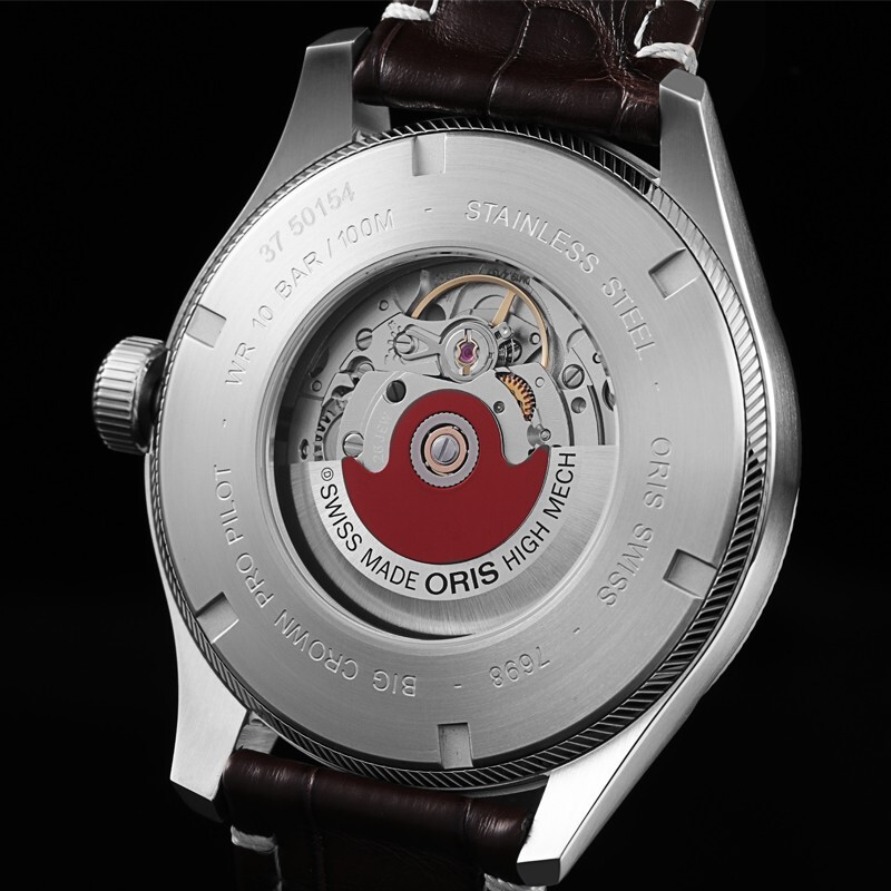 16日0点开始 ORIS 豪利时 飞行员航空系列 01 752 7698 4065-07 1 22 72FC 男式自动机械表 ￥8190