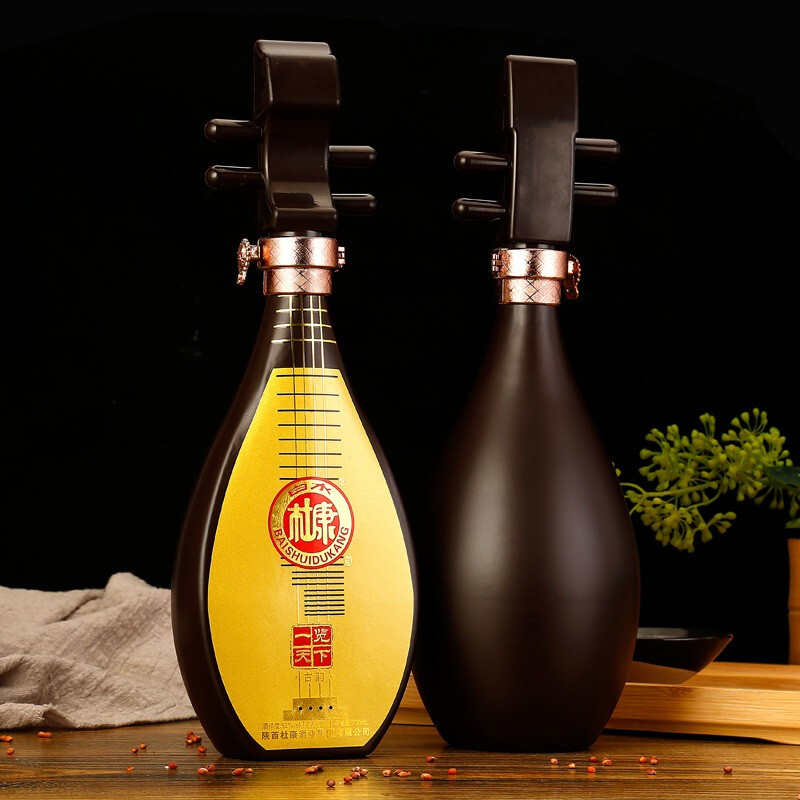 中华老字号 白水杜康 一览天下琵琶酒 52度浓香型白酒 700ml*2瓶礼盒装 天猫优惠券折后￥129包邮（￥299-170）