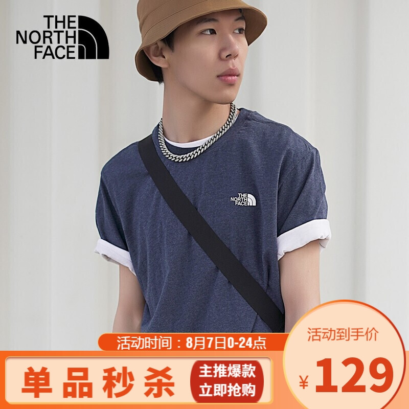 The North Face 北面 男式休闲T恤 5JU2 ￥129秒杀 多色可选