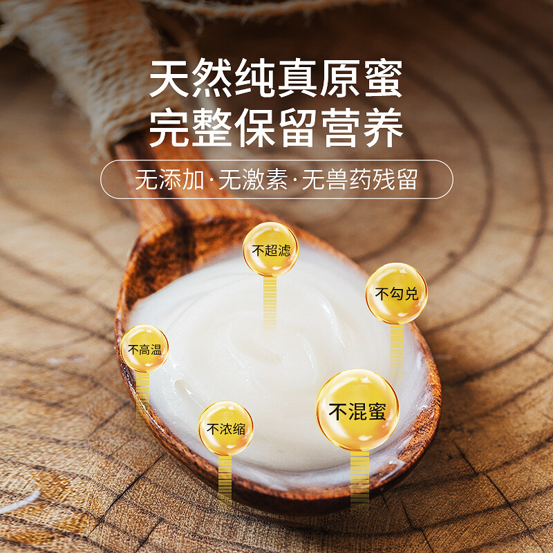 加拿大进口 国际金奖 WENDELL ESTATE HONEY 温德尔庄园天然蜂蜜 CANADA NO.1 WHITE 1kg  京东优惠券折后￥218秒杀