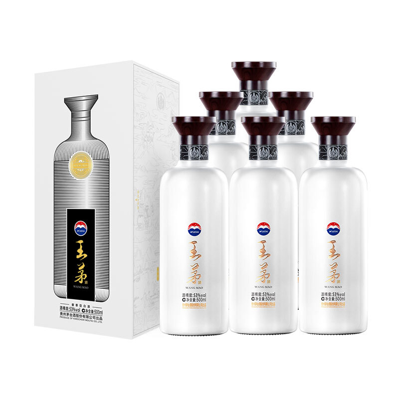 王茅 祥邦 53度酱香型白酒 500ml*6瓶整箱 ￥4189秒杀