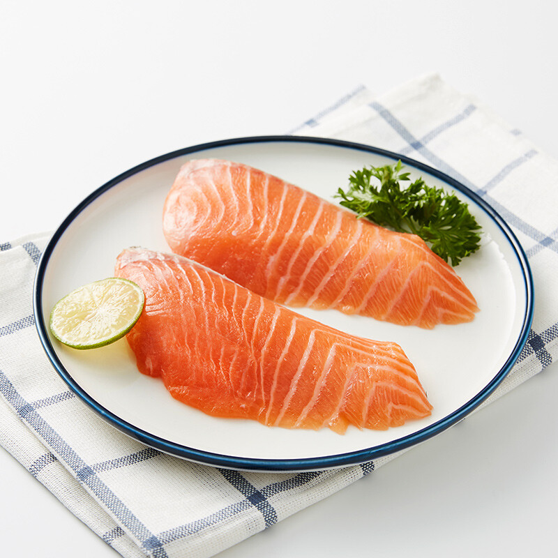 Marine Harvest 美威 智利原味三文鱼排（大西洋鲑）150g*10件 双重优惠折后￥179.05 赠三文鱼丁100g*5