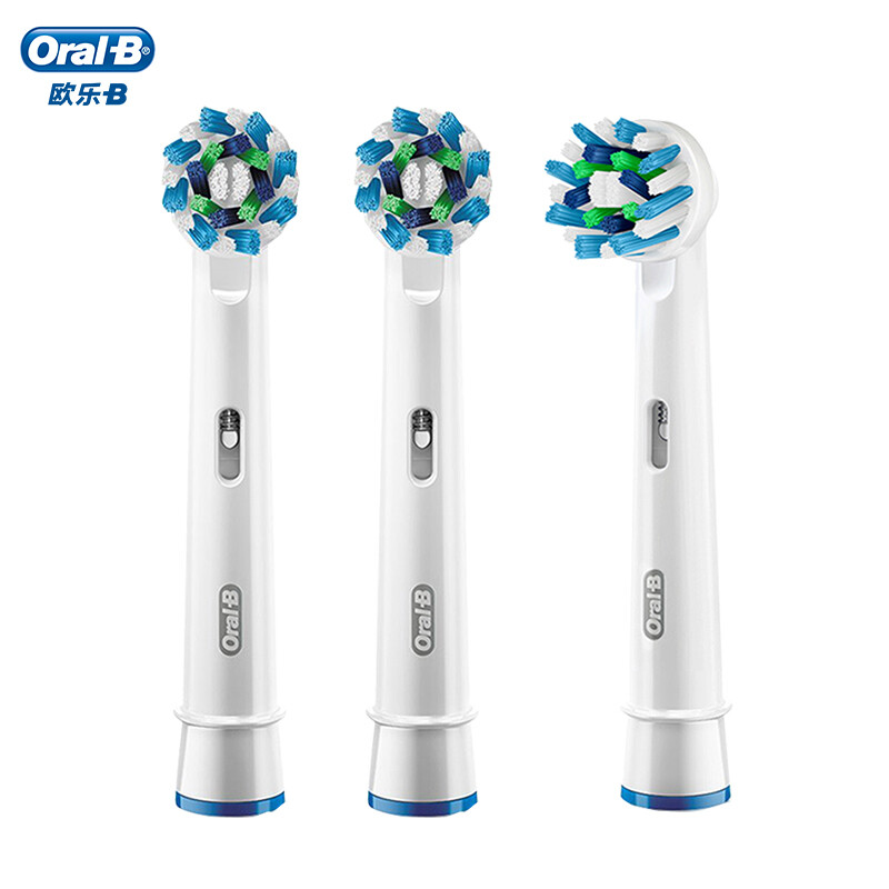 Oral-B 欧乐B EB50-3 多角度清洁型刷头*3支*3件 双重优惠折后￥199.6