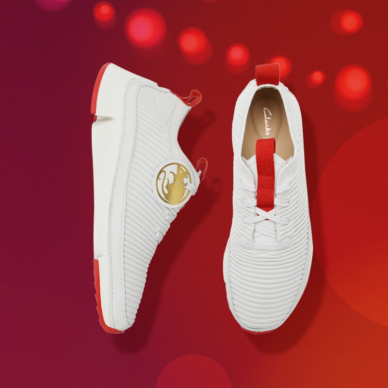 Clarks 其乐 Tri Knit 三瓣底 女式时尚休闲运动鞋 双重优惠折后￥339 三色可选