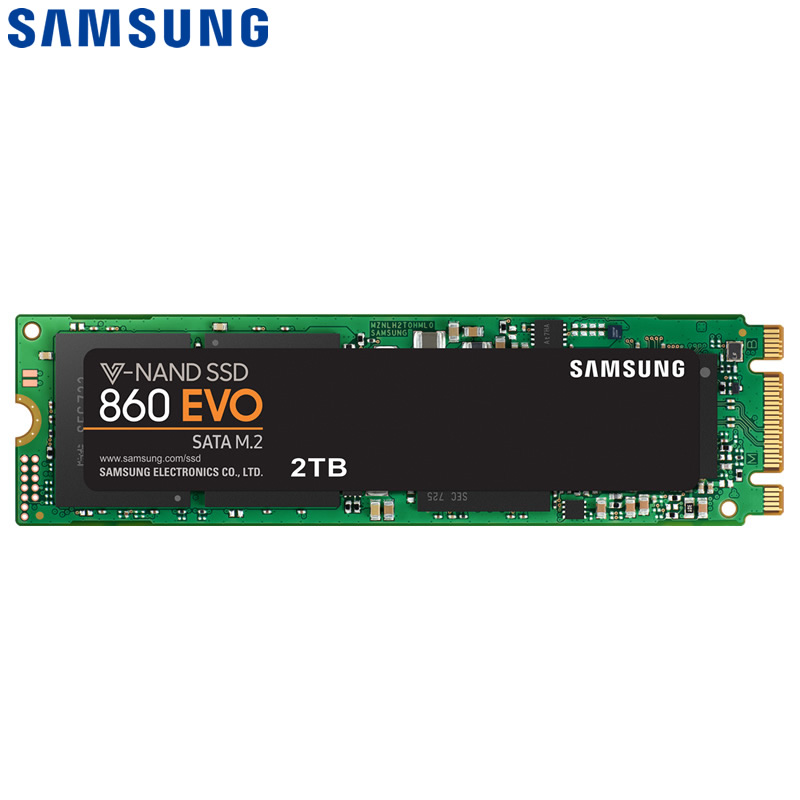 Samsung 三星 860 EVO M.2 2280 固态硬盘 2TB 8.4折$249.99 海淘转运到手约￥1622