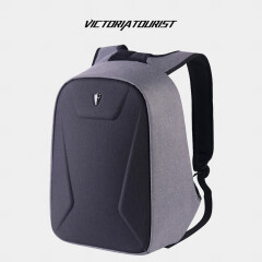 维多利亚旅行者（VICTORIATOURIST ）双肩包商务笔记本电脑包15.6英寸防盗双肩背包男书包G1006灰色