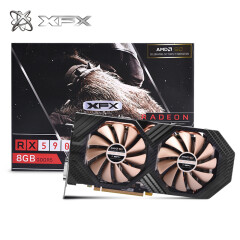 讯景（XFX）RX 590 8G AMD 50周年纪念版 1600MHz/8GHz 256bit DDR5 显卡