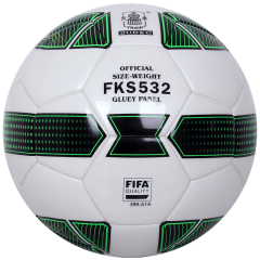 火车头足球ZK纤维5号足球FIFA国际足联认证专业比赛用球耐磨耐踢 军绿色 #5