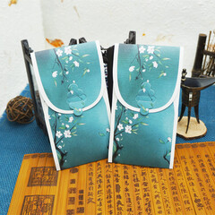 中国风复古书签 古风创意纸质卡片 古典唯美文