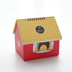 白领公社 台历2017 创意日历带农历桌面多功能
