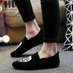 黑优服饰休闲鞋男2017新款快手红人同款男鞋