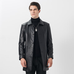 北极绒 羊毛衫男2017秋冬新款高领纯色加厚毛