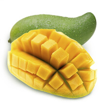 天禾园生态 海南青芒 芒果 净含量5斤 核小皮薄