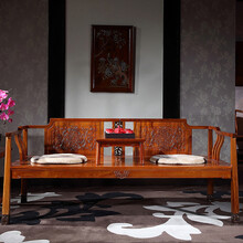 匡家CS020-03-03花梨木罗汉床 纯实木沙发床