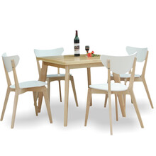 惠万家 桦木餐桌餐椅 简约现代 韩式风格实木餐