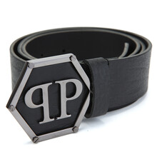 菲利普普兰(PHILIPP PLEIN)板扣男式腰带 【行