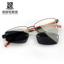 康耐特独家专利吸附式偏光贴片 偏光3D近视眼