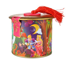 西班牙canute克努特无糖覆盆子味水果软糖长发