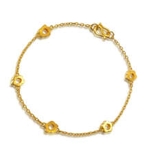 周生生手链黄金手镯\/手链\/脚链 【行情 价格 评