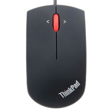 联想ThinkPad 小黑鼠 0B47151 蓝光鼠标 (磨砂黑) 有线鼠标