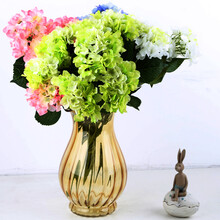 高仿真花 绣球花 干花 客厅家居装饰 1枝7头绣