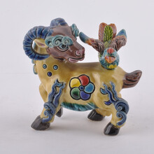 炳辰翰 交趾陶十二<em>生肖</em>摆件 属鼠牛虎兔龙蛇马