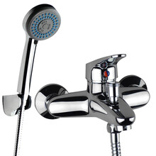 全铜浴缸龙头 套装 单把双孔淋浴龙头 三联龙头