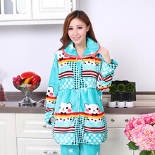 哺乳衣秋冬保暖家居服法兰绒<em>孕妇</em>哺乳<em>睡衣</em>冬季