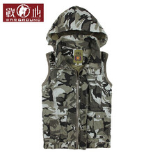 战地 春夏新款户外<em>马甲</em> <em>男士</em>军迷服装<em>迷彩服</em>工