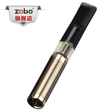 【旗舰店】zobo正牌镀金色多功能三重过滤烟嘴器礼盒装ZB-252循环型 黄色