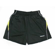 KAWASAKI川崎打羽毛球运动短裤 羽毛球服 羽毛球短裤 运动裤 男款女款中性 U3613D黑色 XXXXL码