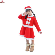 圣诞节万圣诞节儿童服装男童圣诞节服装圣诞装女可爱小孩创意秋冬 女